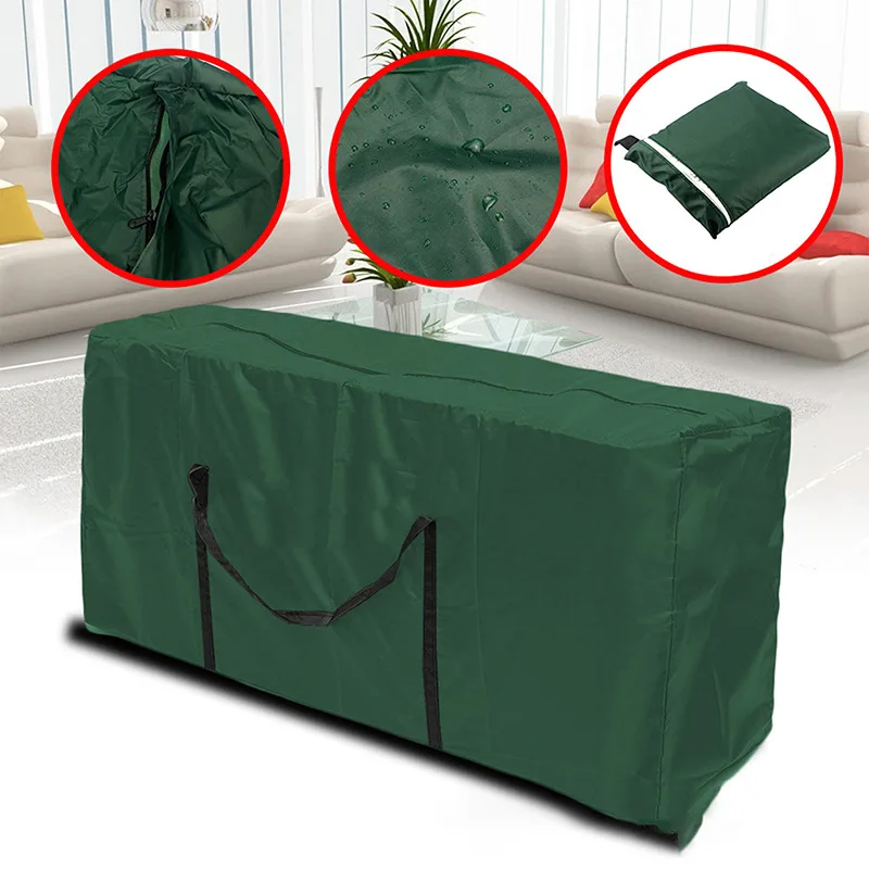 

Multi-function Large Capacity Bags Furniture Cushion Storage Bag Outdoor Waterproof Polyester Christmas Tree Blanket Cover box