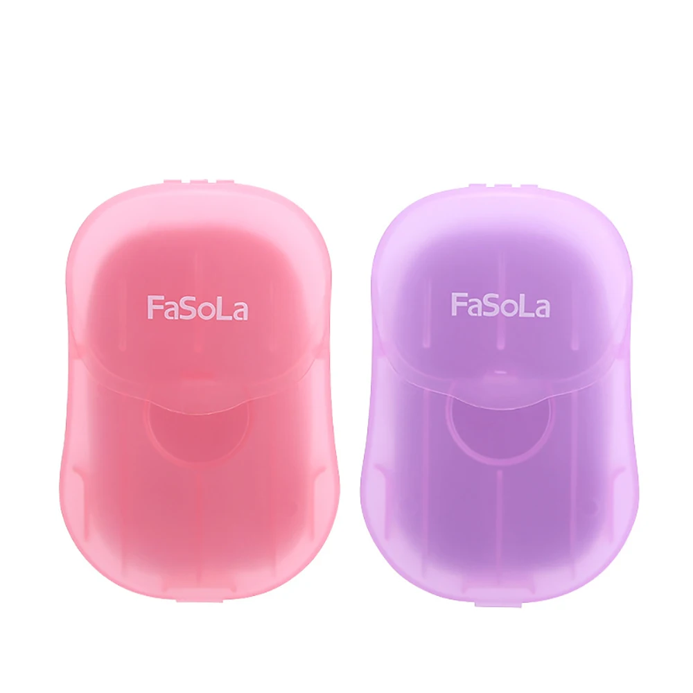 

50pcs Sweet Scented Wash Hand Soap Paper Portable Outdoor Hand Cleaner Disposable Travel Mini Soap Sanitary Tourism Accessories