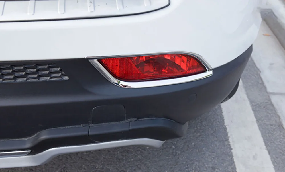 Для Jeep Compass 2017 2018 2019 2020 задняя противотуманная фара декоративная накладка ABS