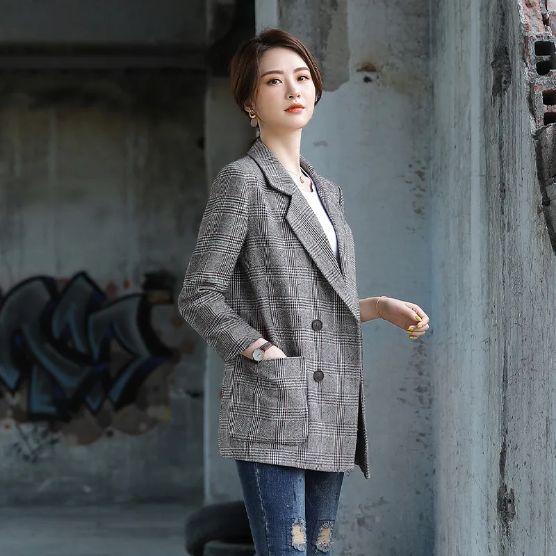 Высококачественная Свободная Женская куртка новый темпераментный женский