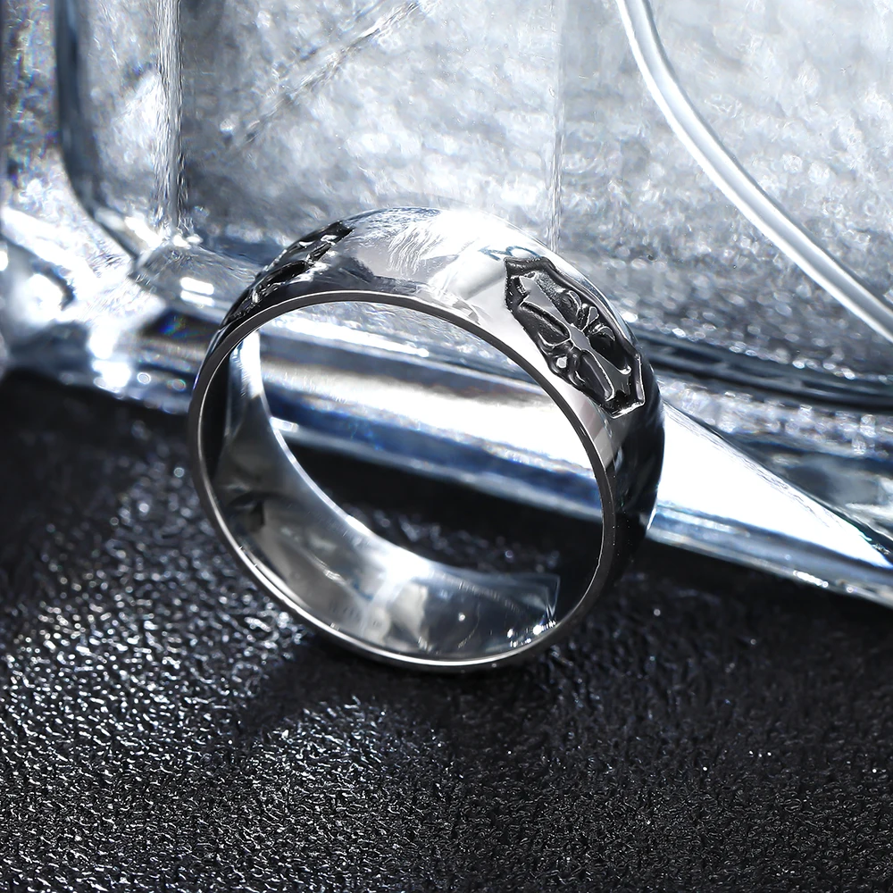 Титановые кольца MOREDEAR 8 мм для мужчин и женщин подарок на день рождения