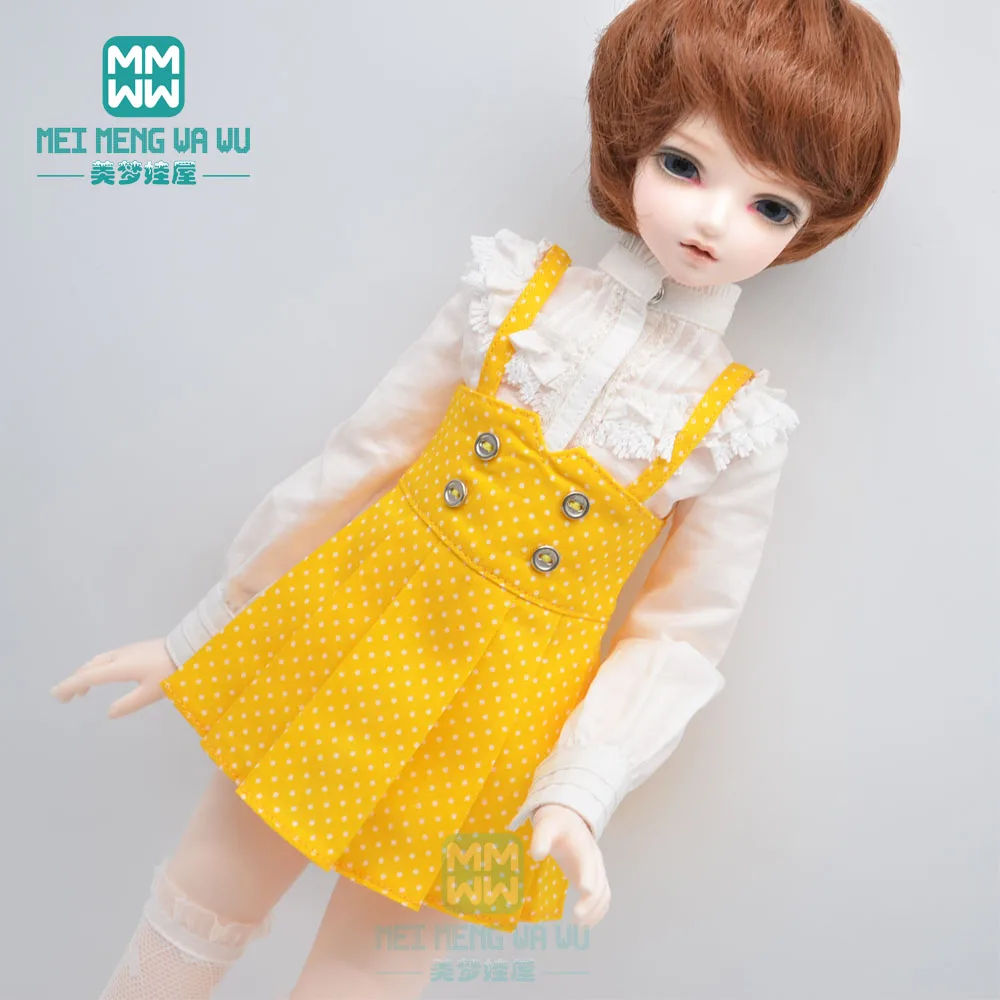 Одежда для куклы BJD подходит 40 45 см 1/4 мsd MK MYOU модные рубашки юбки на подтяжках