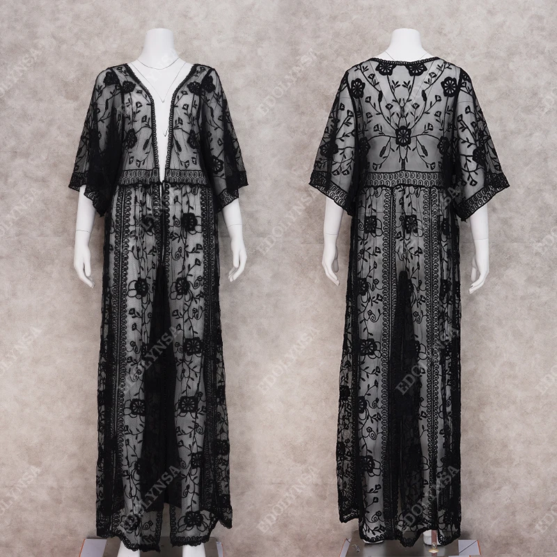 2022 Сексуальная Прозрачная женская летняя пляжная одежда с глубоким вырезом и