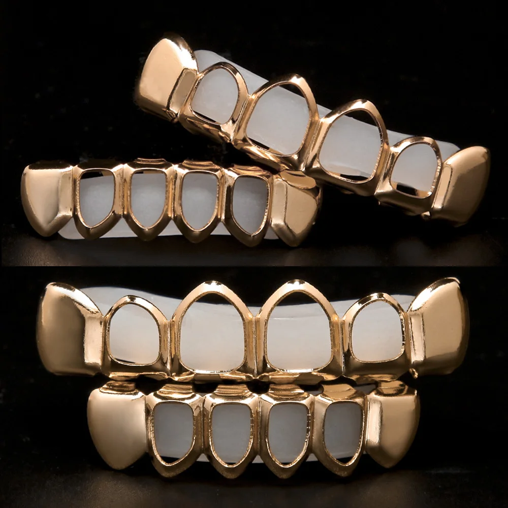 Новинка Топ вампир нижней строке искусственных зубов Кепки s комплект в стиле хип