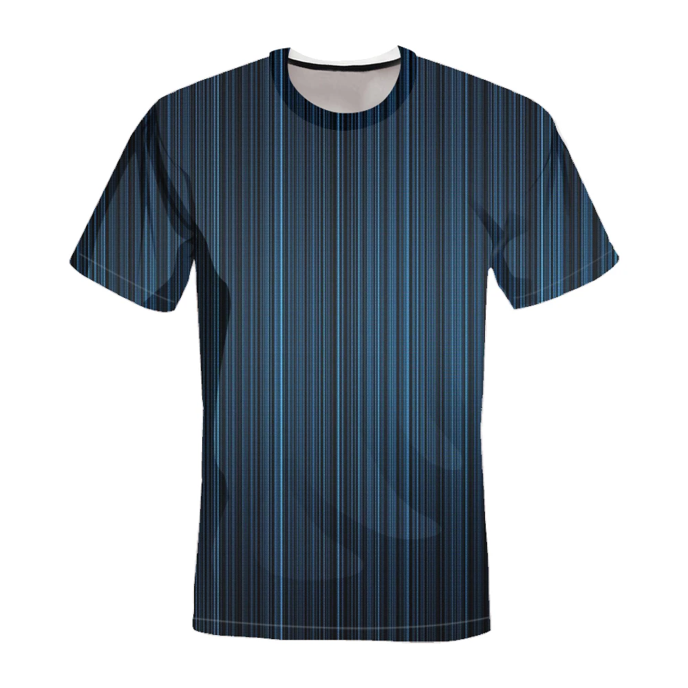 

Men's Blue Graphic T-shirt 3D Graphic Printing T-shirt Unisex Sweatshirt Skin-friendly Quick-drying Clothes Causal Tshirts