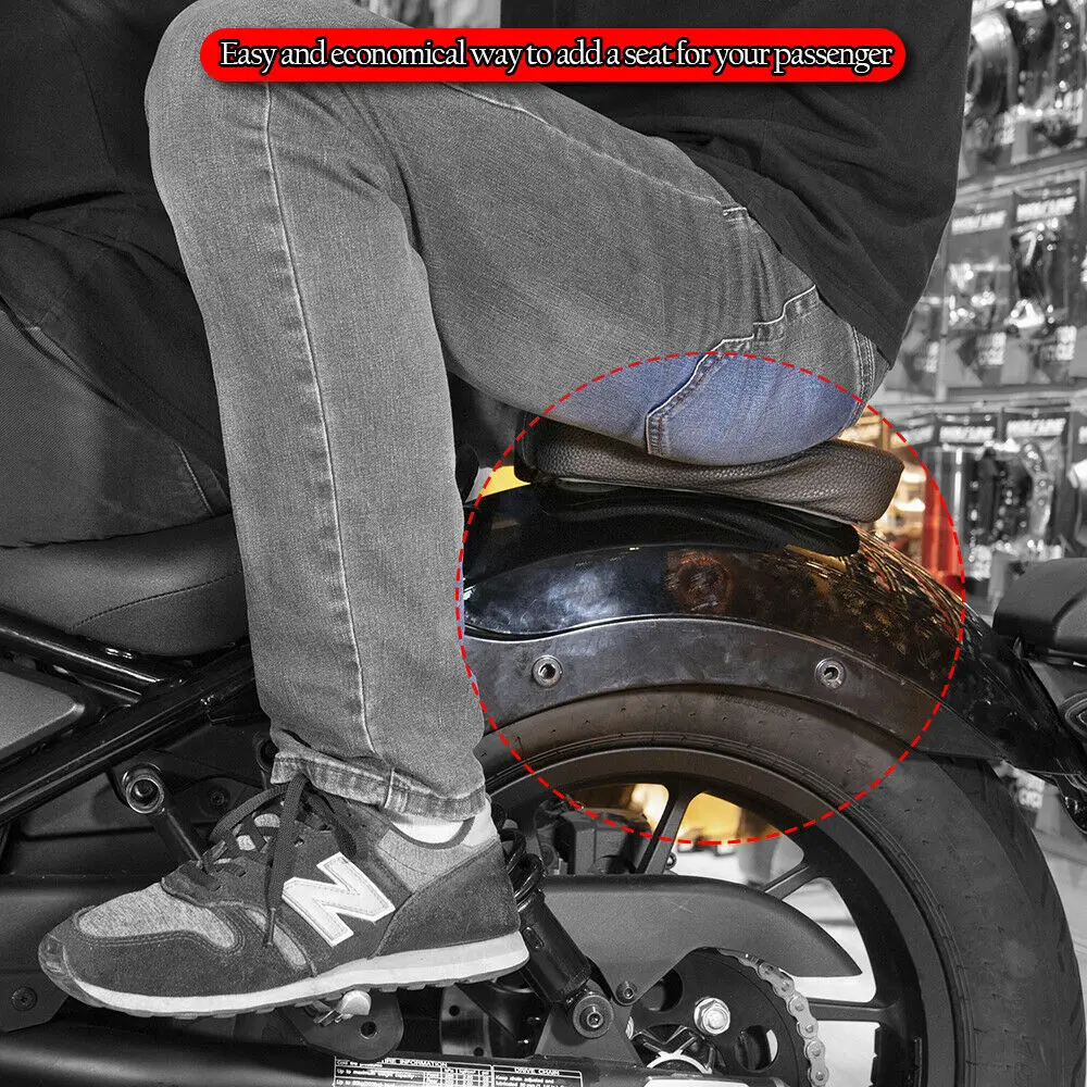Подушка для подушки заднего сиденья мотоцикла Pillion подушка 6 присосок