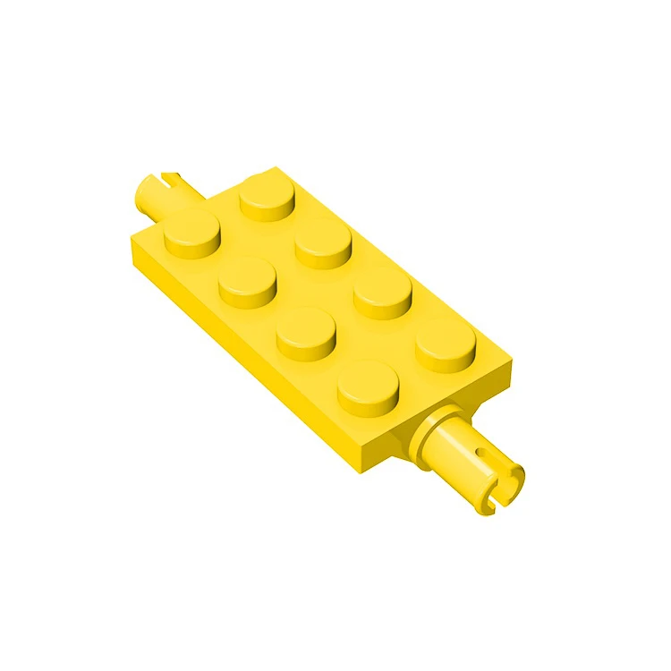 10 шт. детали MOC 30157 модифицированные пластины 2x4 с штифтами совместимые