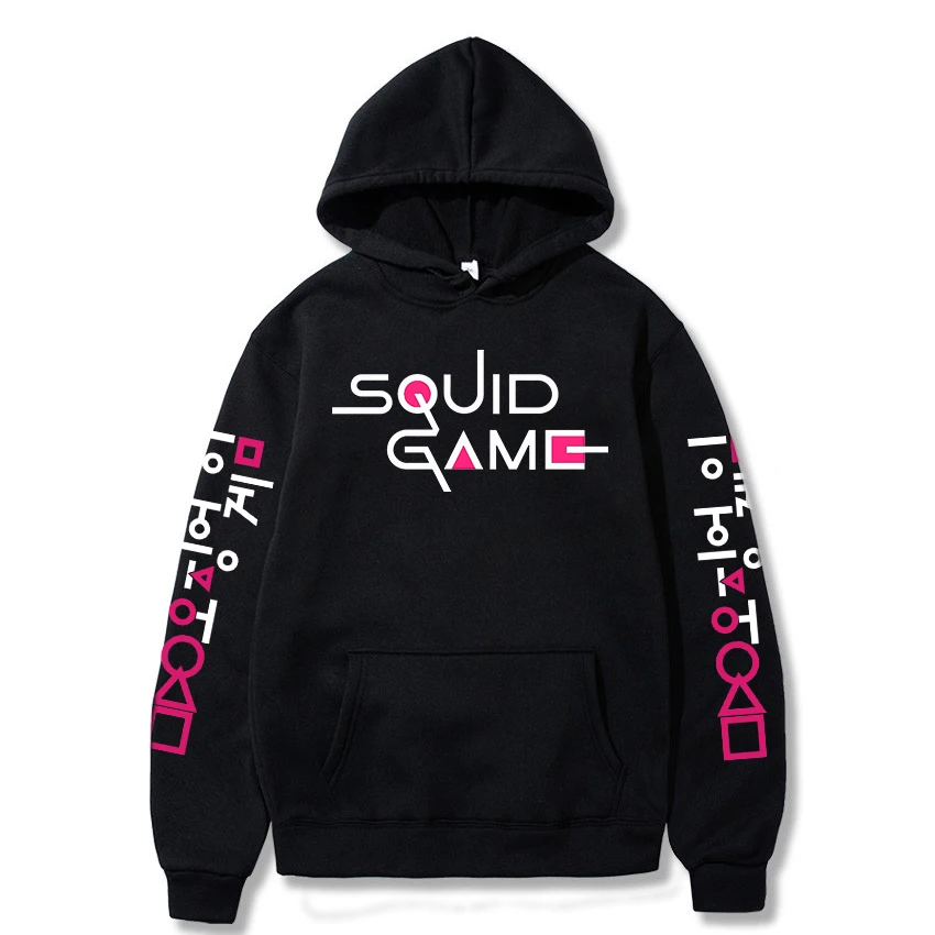 

Squid Game Korean TV Couple's Hoodies Kids Boys Girls Tracksuit Tops Women Men Cotton Fleece Cosply Costme Hoodies Sweatshirts