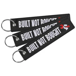 Брелок для ключей с вышивкой для автомобилей, мотоциклов и автомобилей, 3 шт.