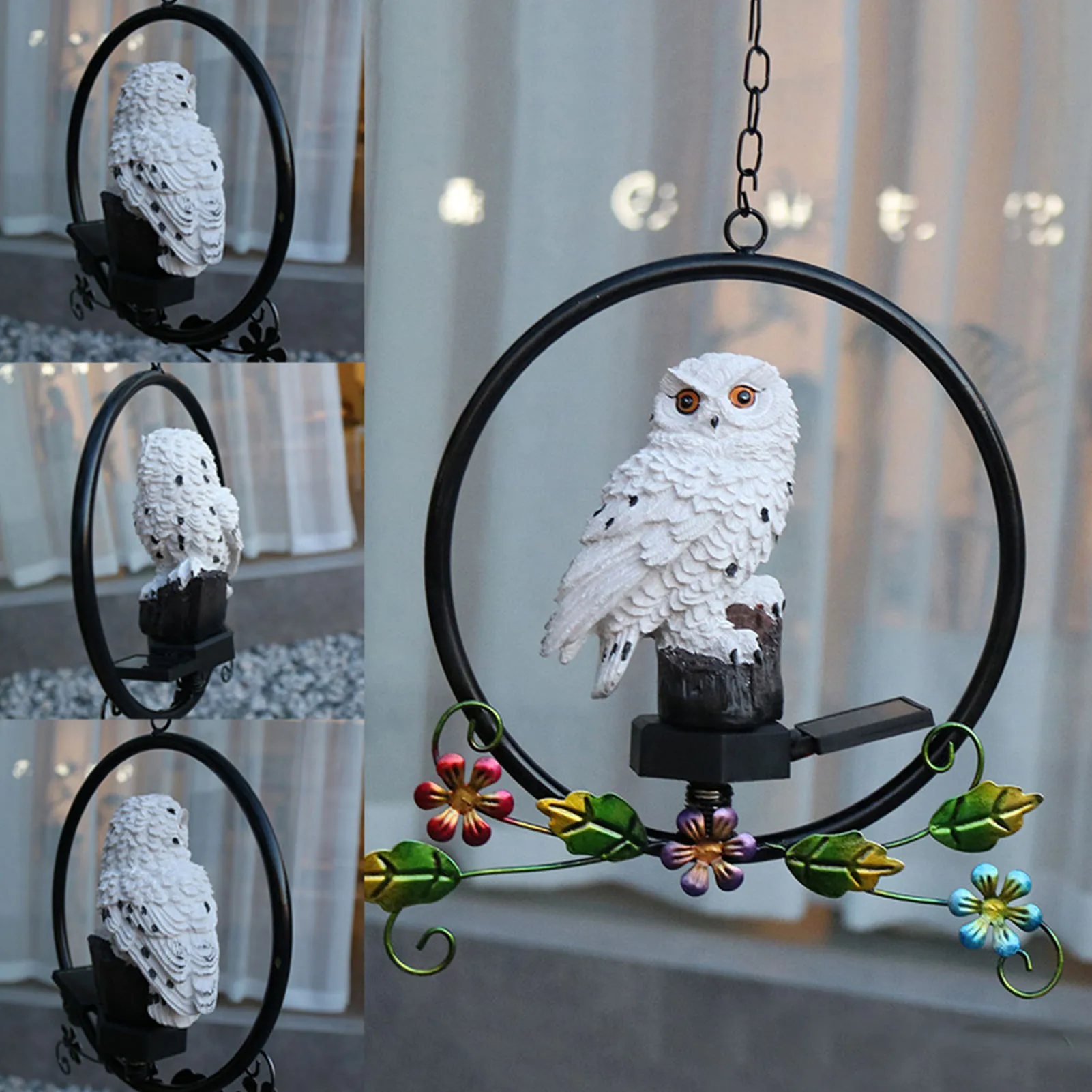 

Outdoor Solar Lights Owl Garden Decorative Waterproof Owl LED Lamp