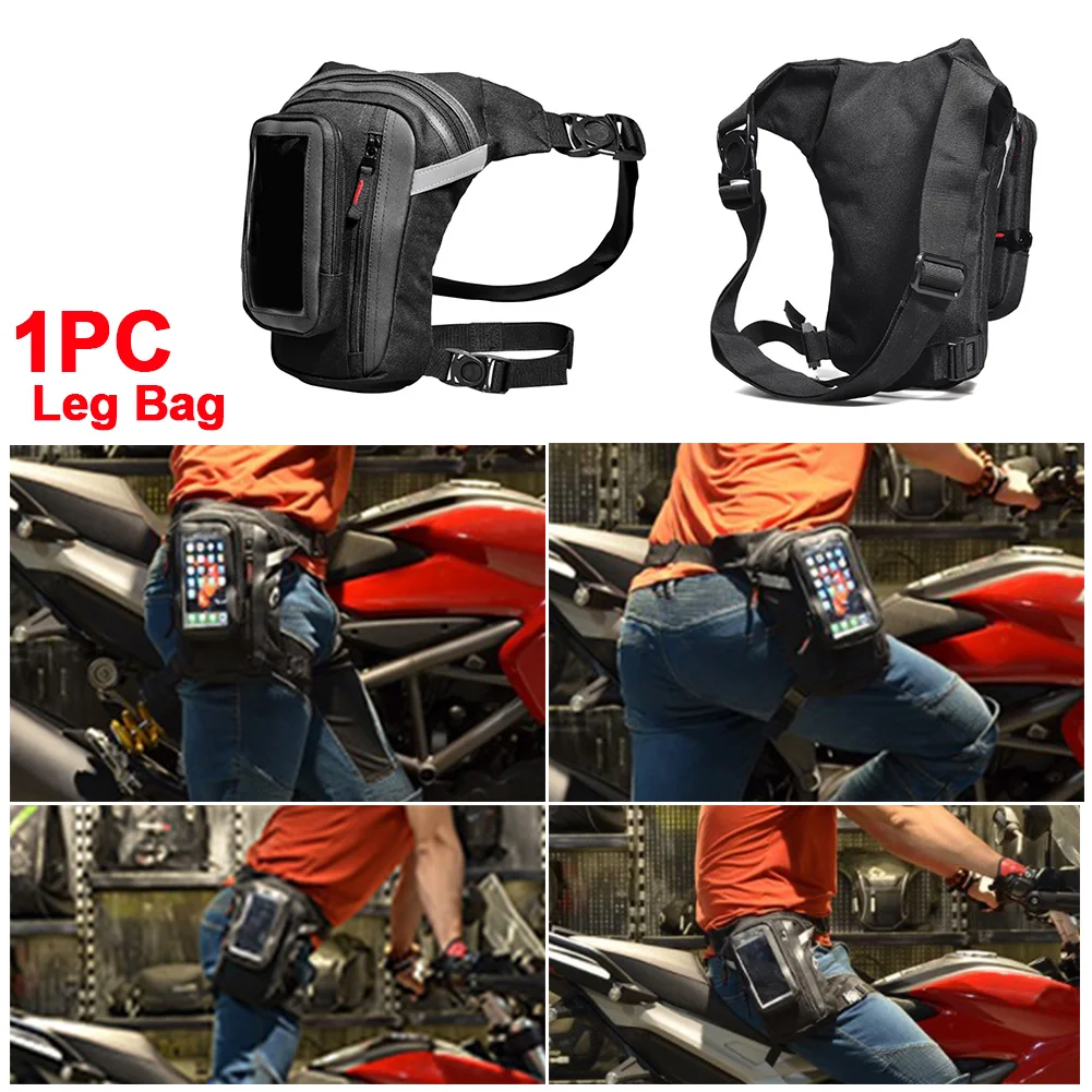 

Multifunctional Waterproof Travel Adjustable Leg Bag Oxford Cloth Motorcycle Quick Release Running Cycling Zipper Sport Buckle