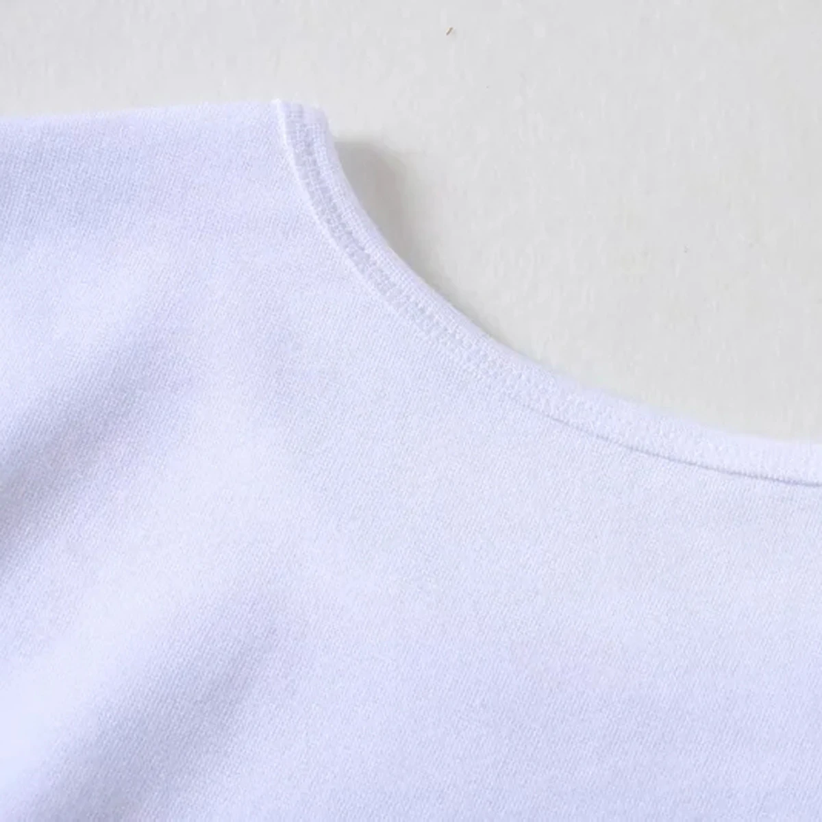 

Basics JewelNeck Polyester ShortSleeve Regular Length Blouses DLSY360