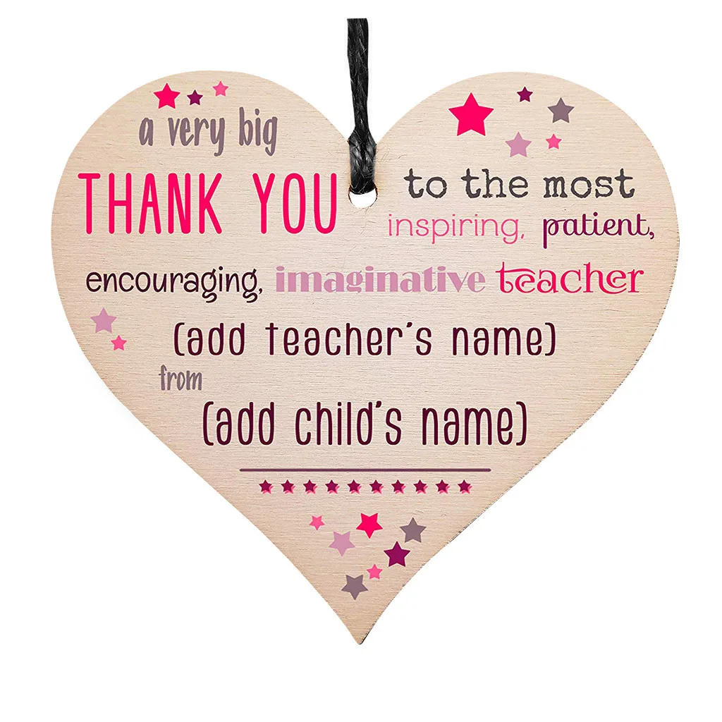 Деревянная подвесная табличка в форме сердца ручной работы подарок очень