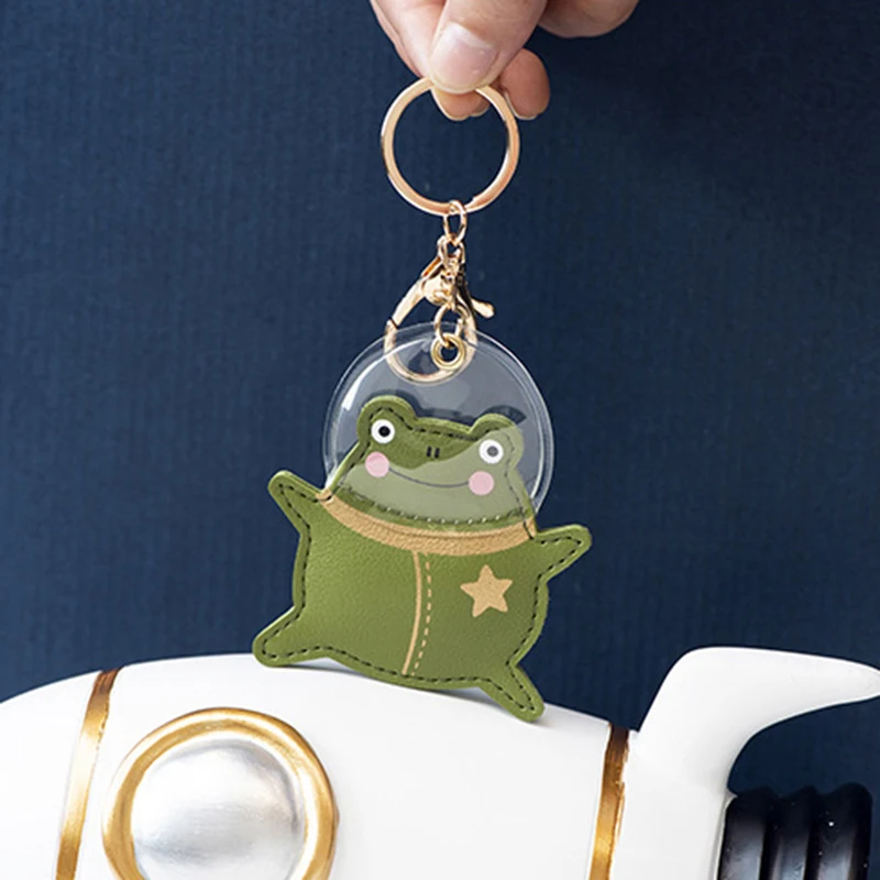 1 шт. модный креативный милый кожаный брелок для ключей свинья животное астронавт