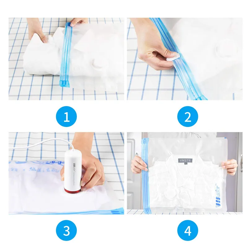 Мини Воздушный вакуумный насос USB упаковщик упаковочная машина для путешествий