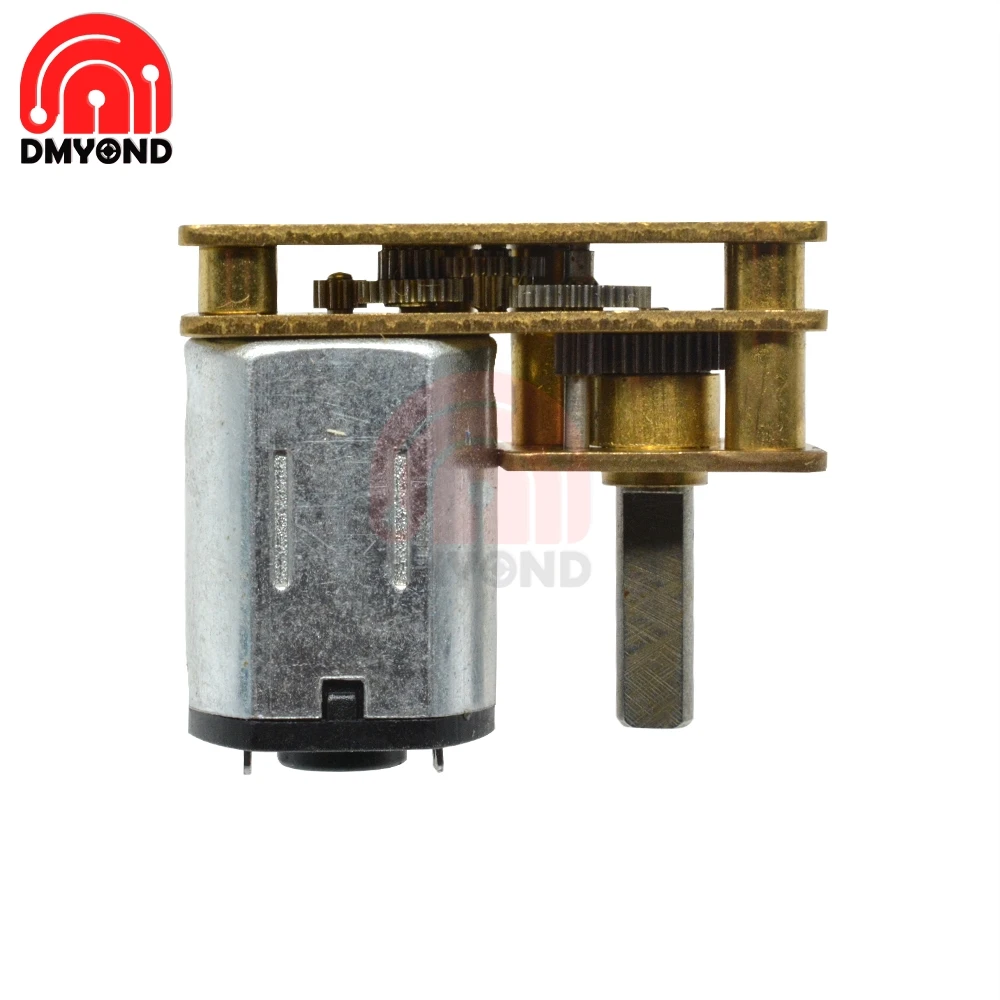 GA1024 N20 DC снижение Шестерни двигатель 3V 6V 12 Вольт 100 об/мин 150 200 300 400 Micro Скорость