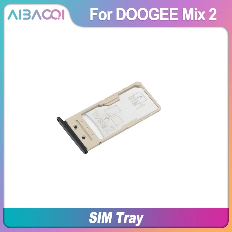 AiBaoQi новый оригинальный Дисплей Doogee Mix 2 сим-карты держатель 100% лоток со слотом для