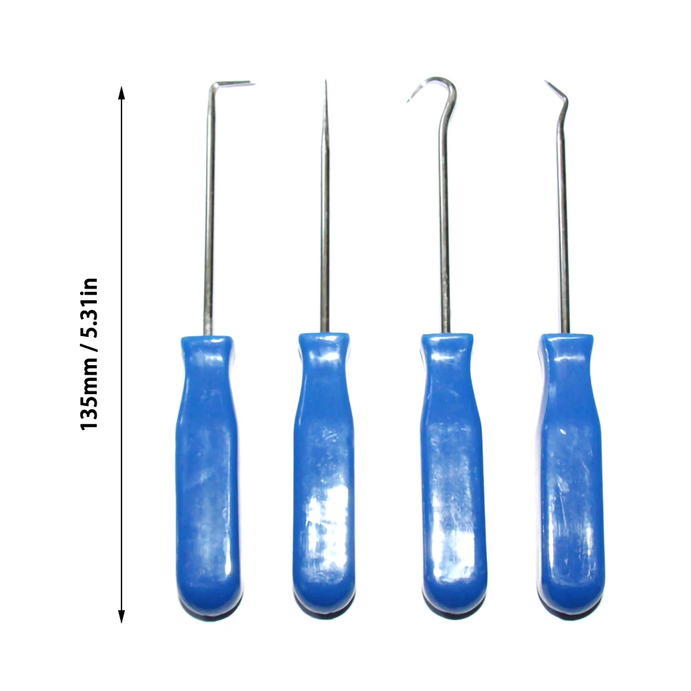 

4PCS/Set Durable Car Remover Tool Set Auto Car Pick and Hook Set O Ring Oil Seal Gasket Puller Remover Craft Hand Mechanic Tools