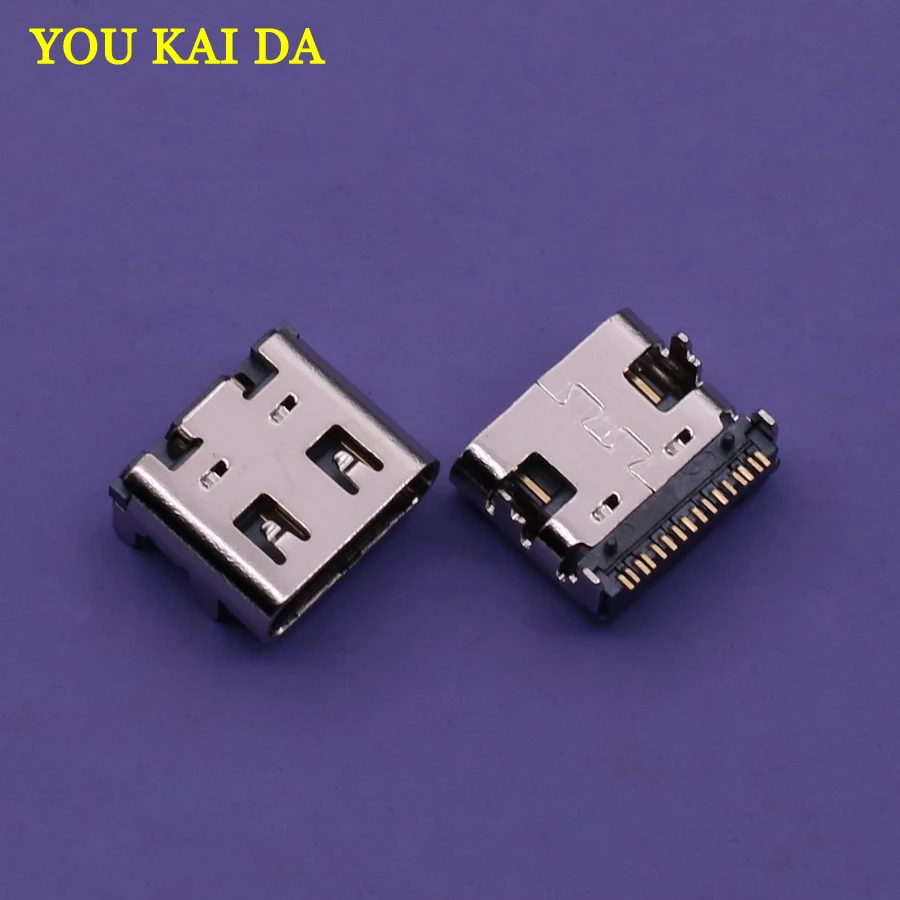 100 шт. для ps5 Micro usb зарядное устройство гнездо Type C разъем зарядного устройства