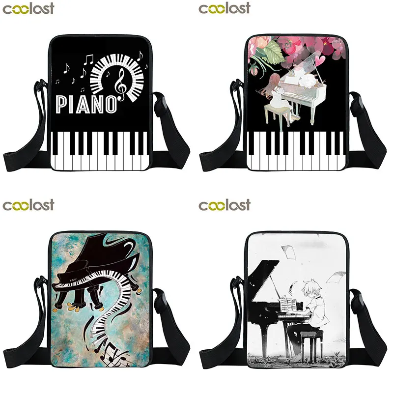 Элегантная женская сумка мессенджер с музыкальным пианино дамская сумочка на