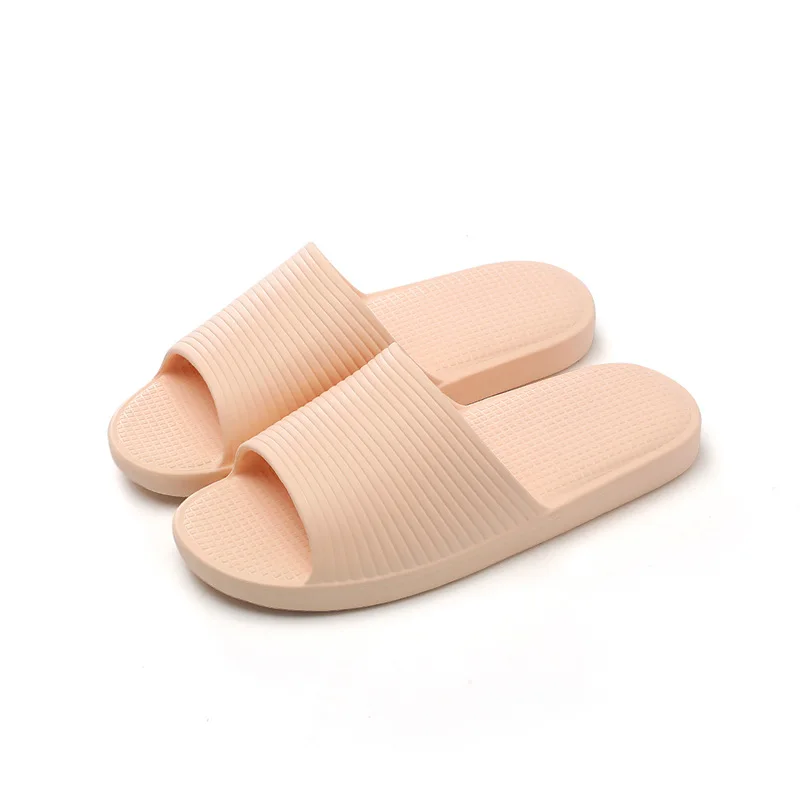 Женские и мужские летние тапочки Нескользящие сандалии на плоской подошве