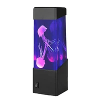simulation jellyfish light led colorful electronic bedroom night light aquarium sea lamp mood light led jellyfish night light