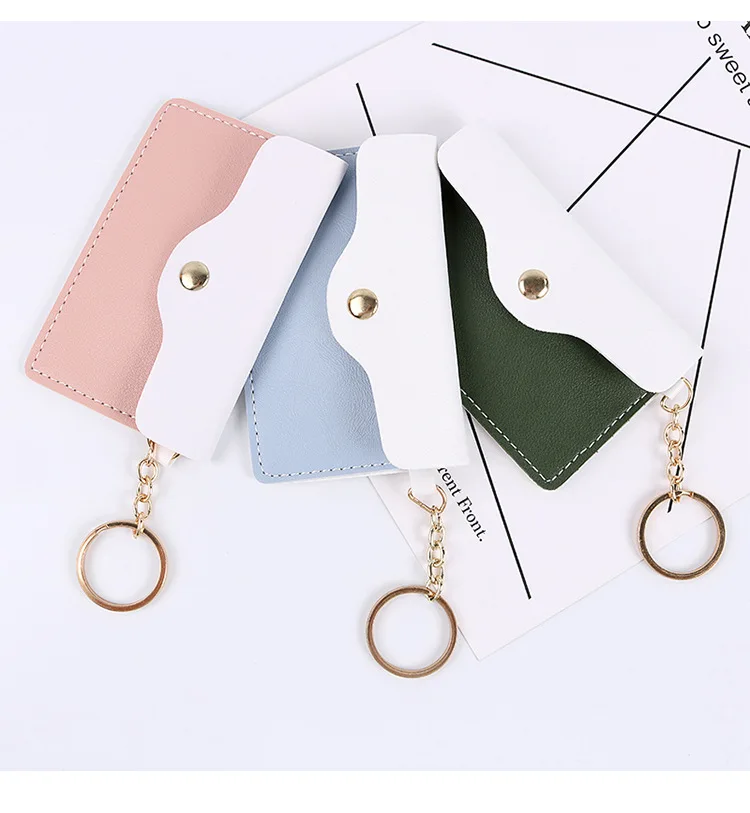 Творческий ID держатель для карт сумочки брелок милые школьные банковской карты