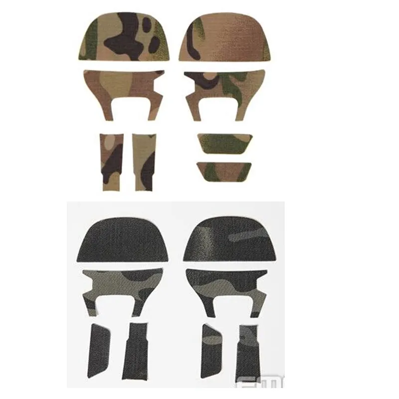 FCS Tactical AMP Headset Stickers Set Waterproof Skin Decorative | Спорт и развлечения