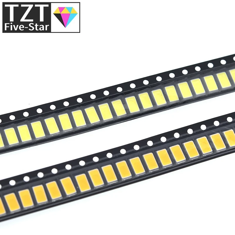 200 шт. 5630/5730-CW/WW 0 5 Вт-6500 мА 50-55 лм 5730 K светильник SMD 5630 светодиод 3 2 Диоды (3 4 ~ в) |