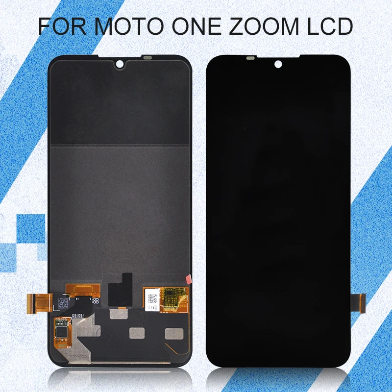 

Catteny 6,39 "XT2010 экран для Motorola Moto One Zoom ЖК сенсорный экран дигитайзер в сборе для Moto One Pro дисплей с инструментами