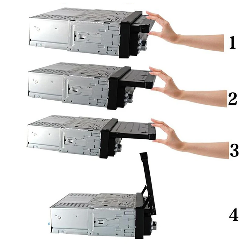 Стереоприемник MP5 1 DIN с выдвижным экраном 7 дюймов HD Wi-Fi Android 9 0 автомагнитола