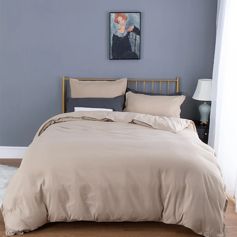 

Hot Four-Piece Bedding Set Cotton&Polyester High-Quality Brushed Thickened Warmth Smooth And Soft Sheet Quilt Cover Pillowcases