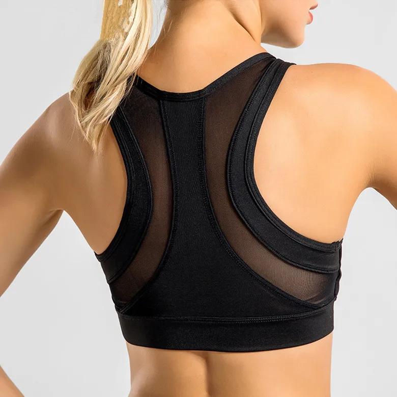 Профессиональный впитывающий Пот Топ спортивный бюстгальтер для бега