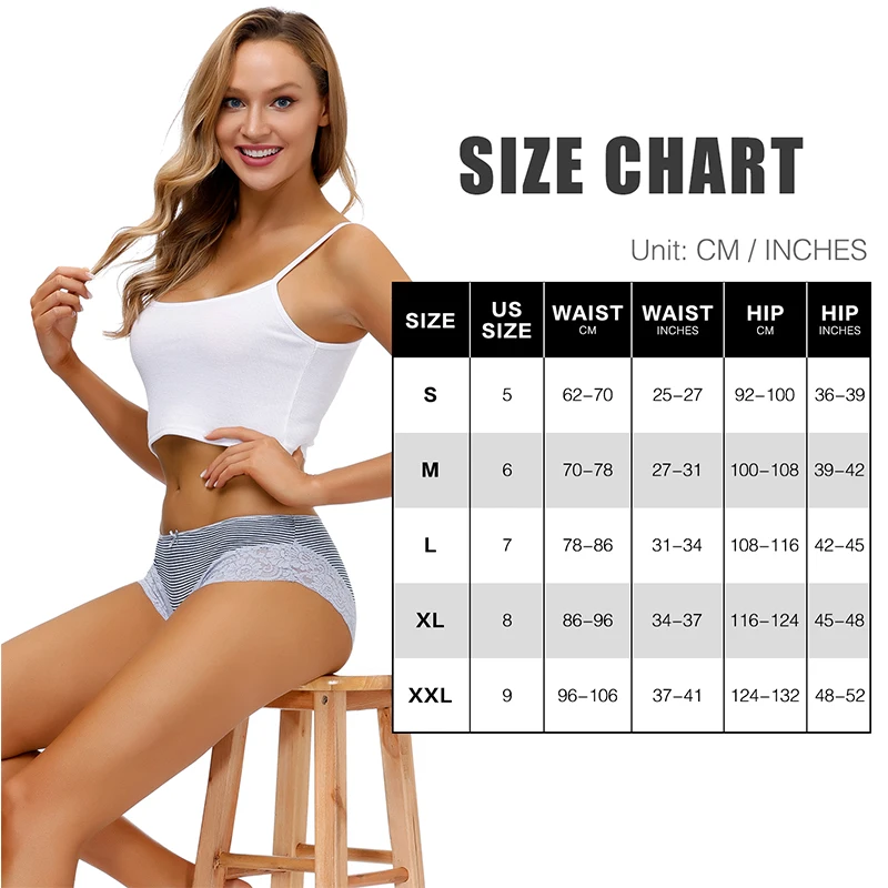 Comsoft 5pcs/Lot Women's Panties Soft Cotton Seamless Underwear Set Solid Color Breathable Girls Ladies Lingerie Pants