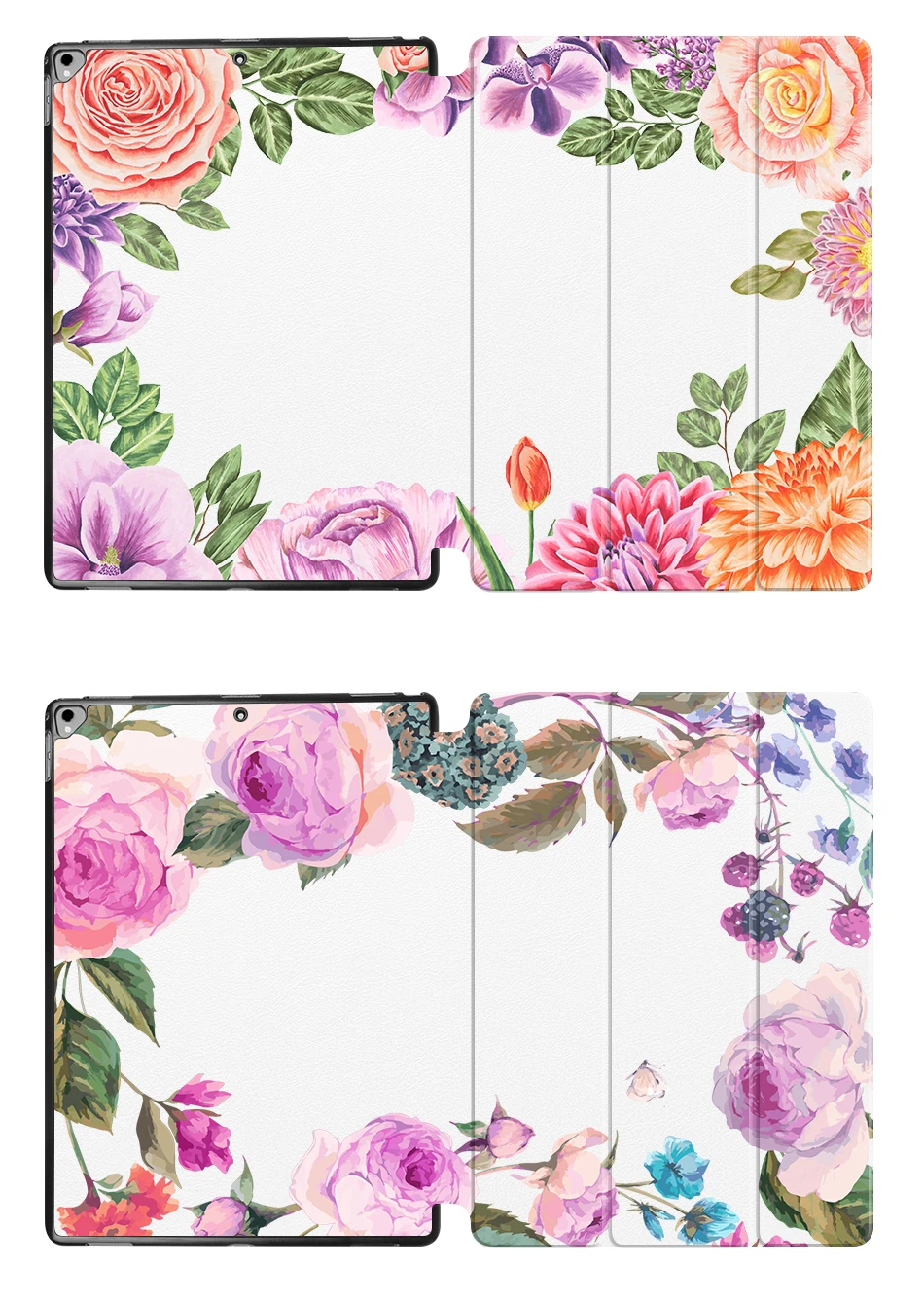 MTT Flower чехол для планшета для iPad Pro 12,9 '' из искусственной кожи откидная подставка смарт-чехол защитный чехол A1584 A1652 A1670 A1671