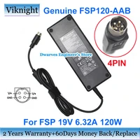 genuine fsp fsp120 aab fsp120 aav 19v 6 32a 120w ac adapter charger power supply for asterisk mpc 424 thecus n4200eco pro 4pin