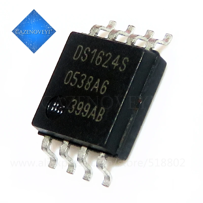 

1pcs/lot DS1624S DS1624 SOP-8 In Stock