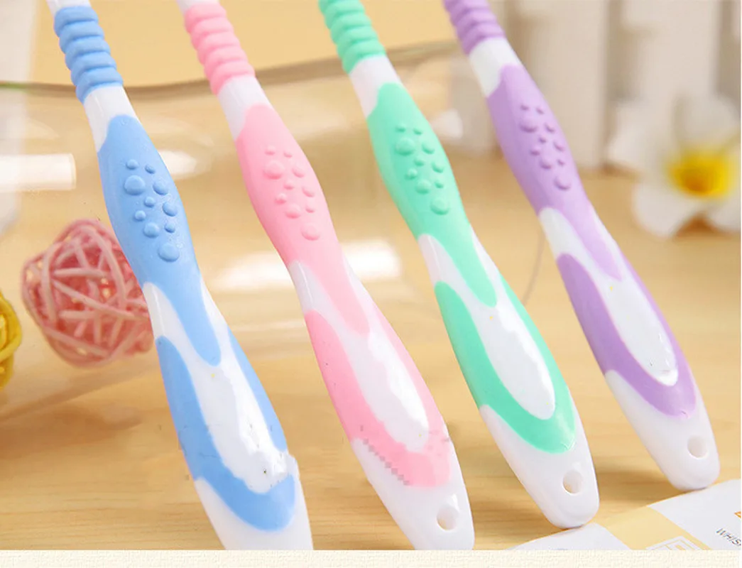 

Soft Silicone Tongue Brush Cleaning The Surface of Tongue Oral Cleaning Brushes Tongue Scraper Cleaner Fresh Breath Health