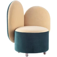 nordic style modern minimalist sofa chair cute hit color lazy chair round pier for living room balcony hotel club villa