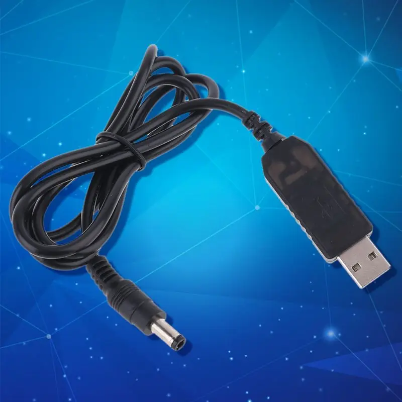 Повышающий кабель питания с USB на постоянный ток 12 В 3 0 А 5 5x2 1 мм для