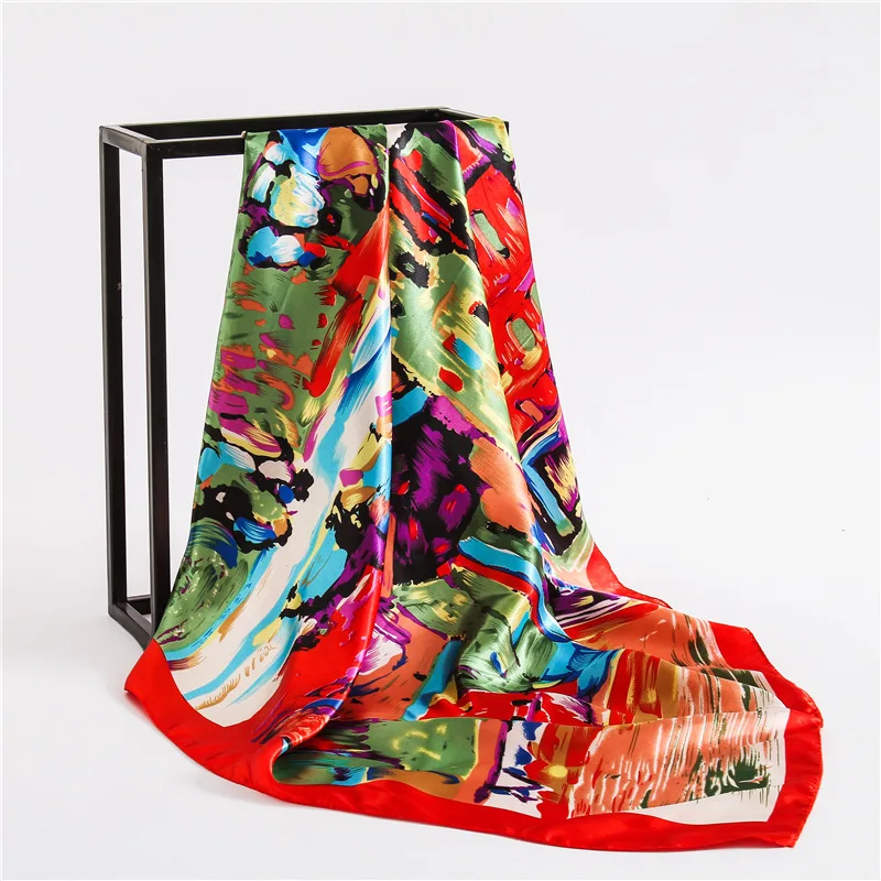 Женский платок из пашмины большие размеры 90*90 см| |