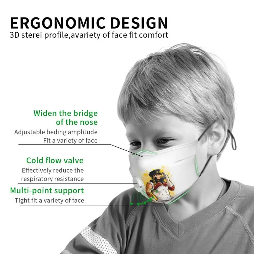 Джотаро Мун! Маска для лица мужчин и женщин многоразовая моющаяся маска с