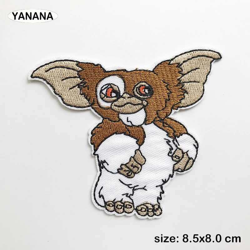 Лиса кролик Китти сова Мультяшные животные вышитые наклейки с утюгом