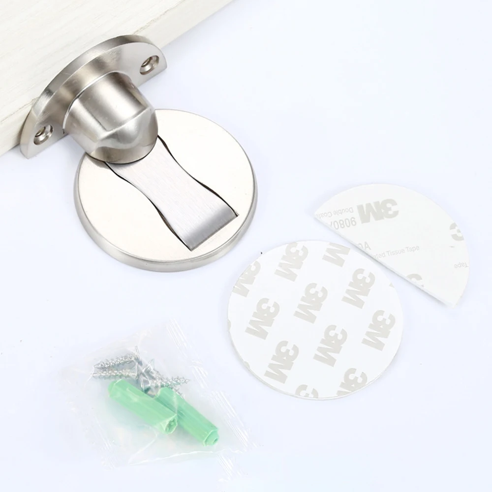 Современная Магнитная дверная пробка магнитные скрытые дверные ограничители из