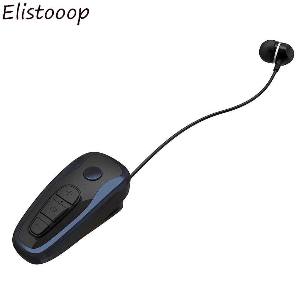 Беспроводная гарнитура Bluetooth 4 1 вибрирующие наушники с зажимом для изгиба