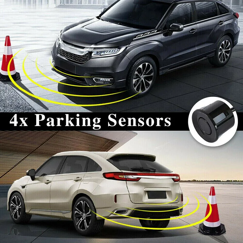 Авто парктроник светодиодный парковка Сенсор с 4 s обратный резервный радар