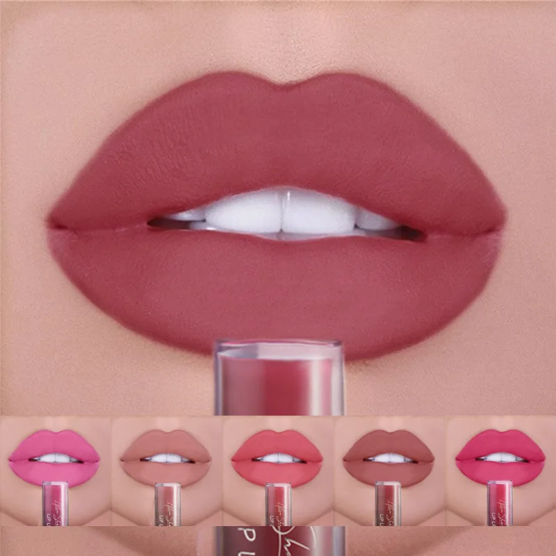 12 цветов Водостойкий тинт для губ стойкий блеск красный бархат Макияж матовый
