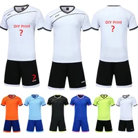adultchildren soccer jersey set mens boys football suits kids survetement sports training tracksuit custom futsal team uniforms