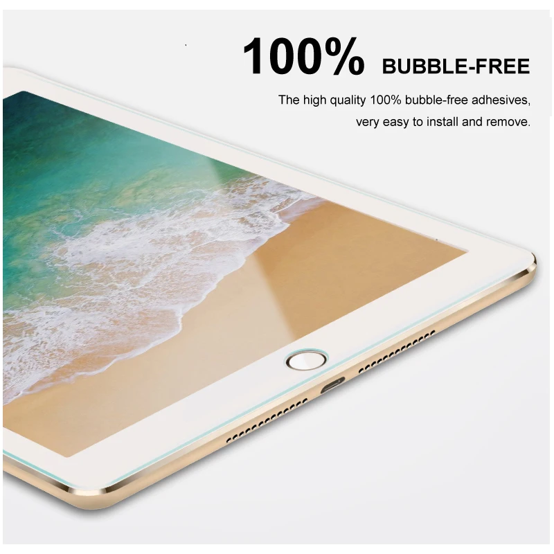 [В 2 упаковках] ультрапрозрачное закаленное стекло для экрана iPad Air 4 10 9 дюйма 0 3 мм