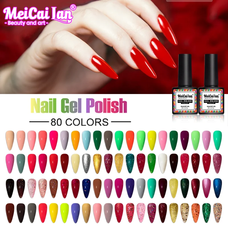 

Semi-Permanent Varnish UV Gel Nail Polish Gel Paint For Nails Paint Nail Art Lasting Base And Top Coat Hybrid Acrylics For Nails